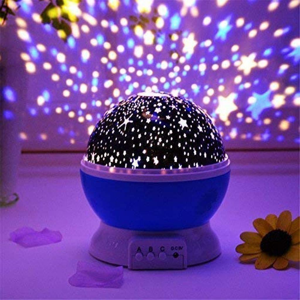 Mesmerizing Rotating Starry Night Projector Lamp - Clothovia
