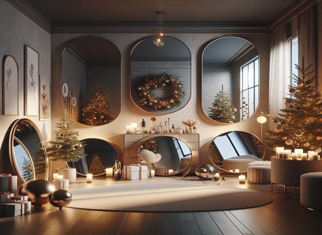 Celebrate Christmas Eve with Elegant Home Mirrors