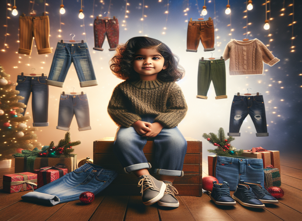 Celebrate Christmas: Shop Girls' Fashion Pants in India
