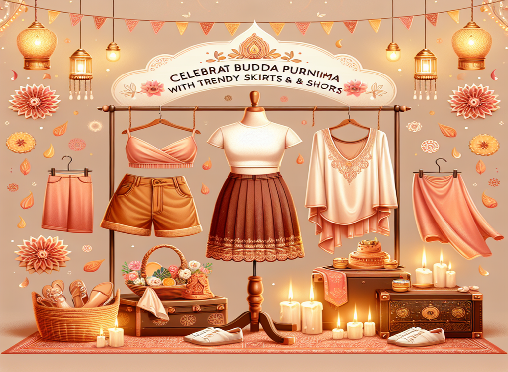 Buddha Purnima Girls' Skirts & Shorts Sale