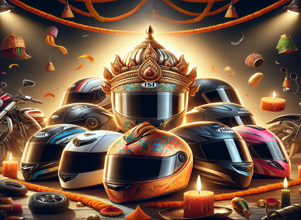 Celebrate Dussehra with Stylish & Safe Helmets