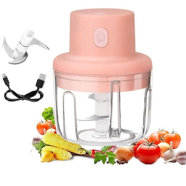 Functionality of Portable USB Rechargeable Electric Chopper