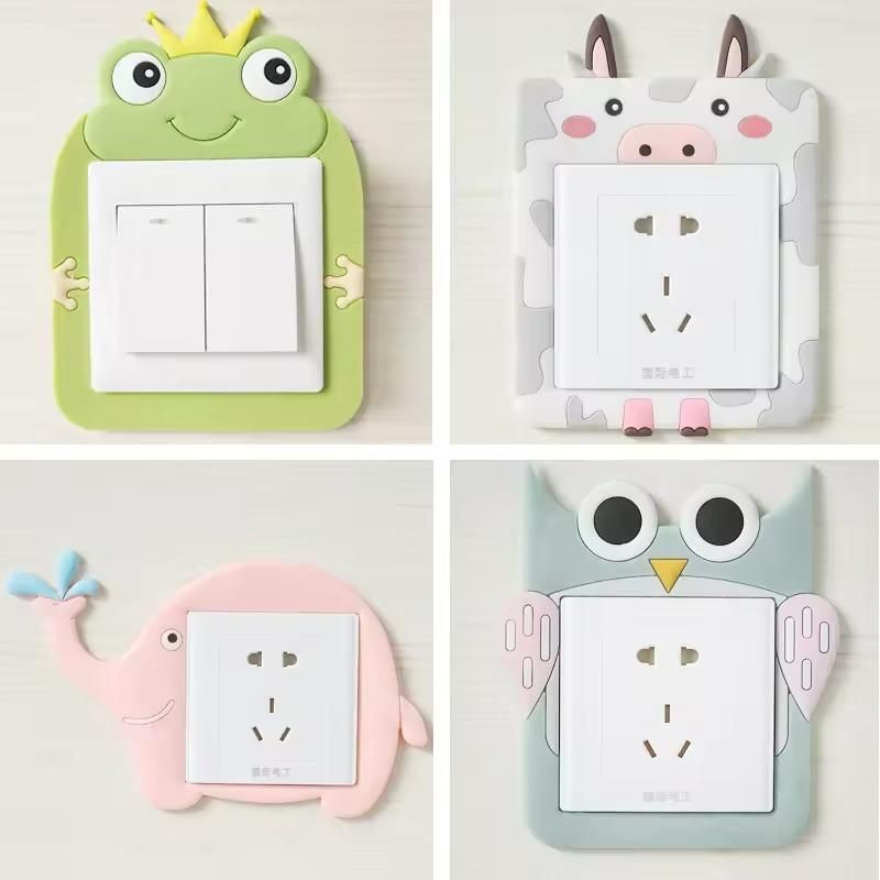 Colorful Socket Stickers – Cute Décor for Every Room