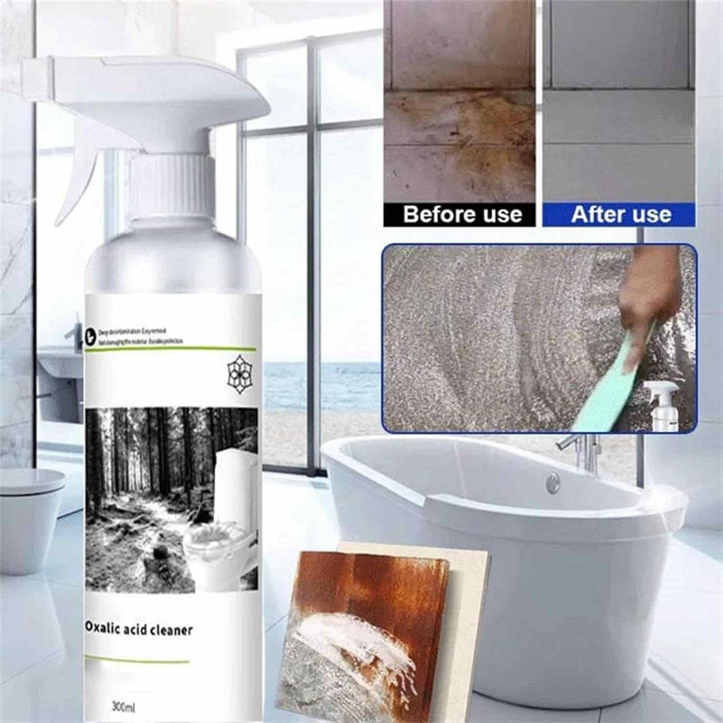 Multi-Purpose Oxalic Acid Stain Removal Spray for Eco-Friendly Cleaning - Clothovia
