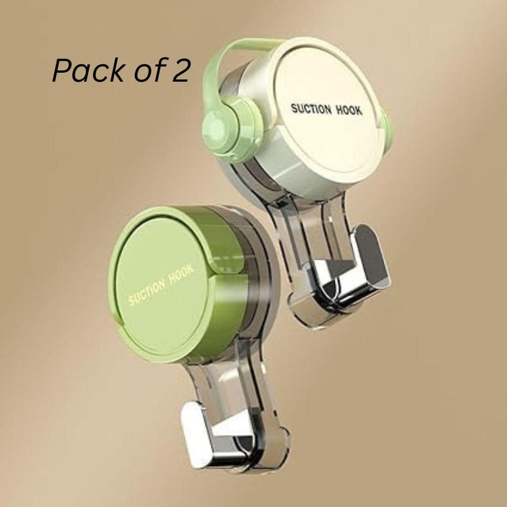 Reusable Suction Wall Hooks: Waterproof and Heavy-Duty Bathroom Organizer - Clothovia