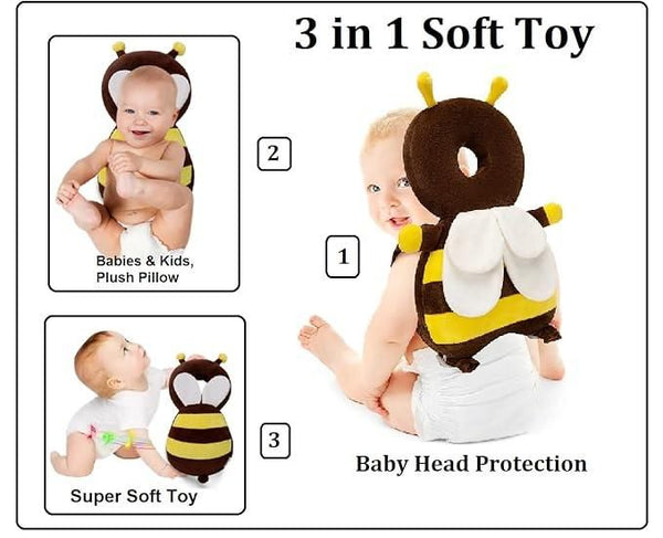 features of Adjustable Toddlers Baby Head Protection Safety Pad Cushion