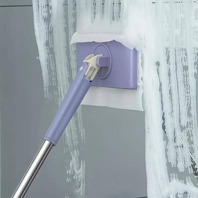 "Effortless Dust-Free Cleaning Mop in Random Colors, Lightweight and Durable Design"






