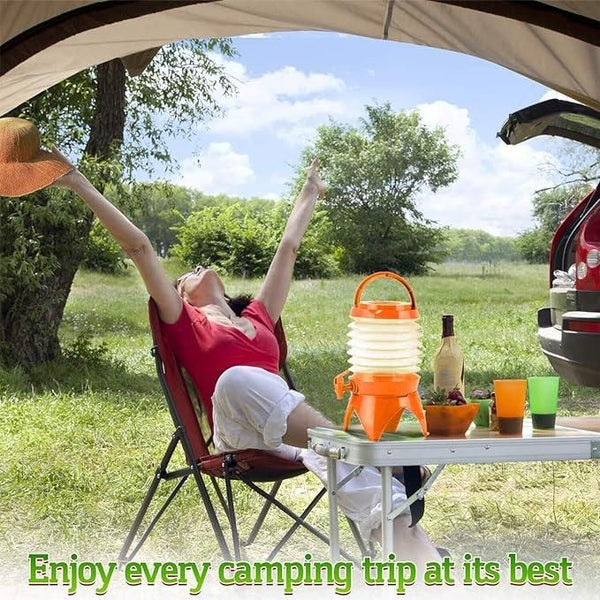 enjoy with  folding water storage jug tank