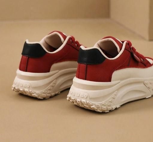 Womens Casual Sneaker Shoes Red