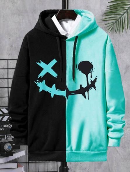 Men's Cotton Printed Full Sleeves Hoodie