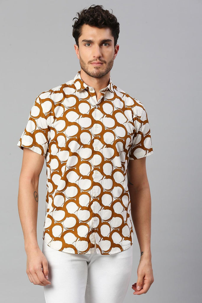 Mens Printed Casual Shirts