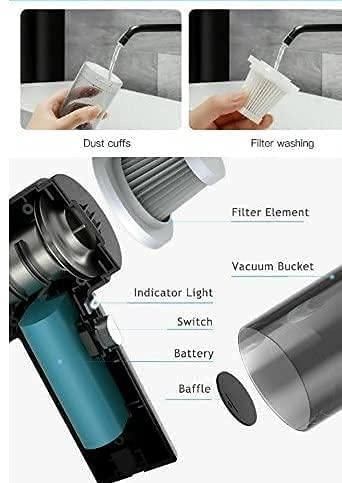 Portable Handheld Air Duster & Wireless Vacuum Cleaner 🔥✨✨