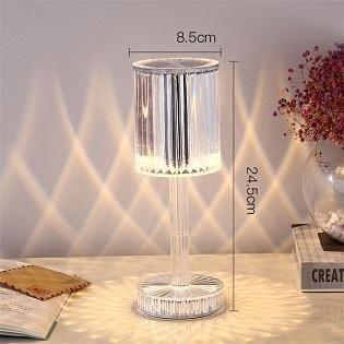 dimension of Crystal Table Lamp