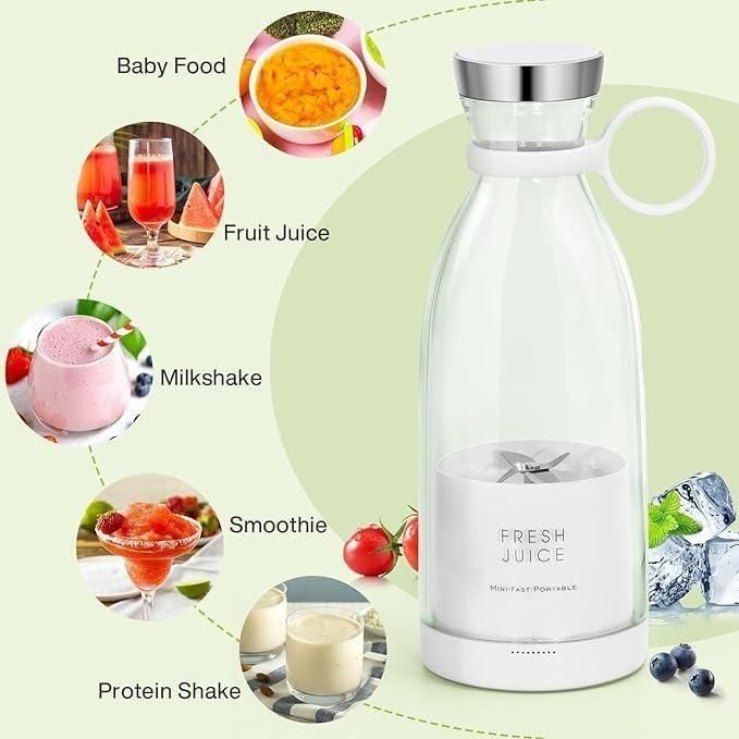 Compact Mini Portable Blender for Smoothies and Juices - Clothovia