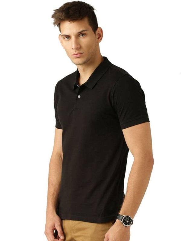 Men's Half Sleeves Polo Neck T-shirt  (Pack of 4)