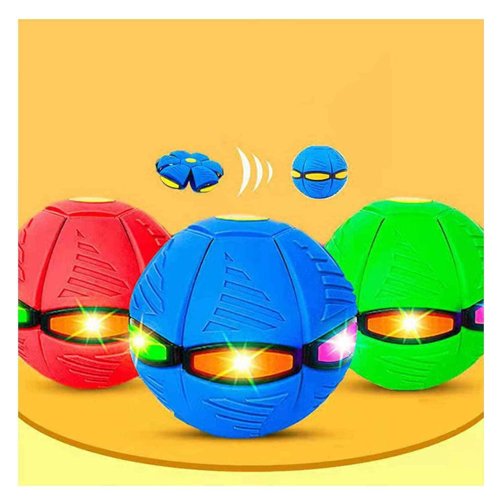 Multicolor UFO Magic Football, a unique toy designed to hover and glide, providing fun and interactive play for children.