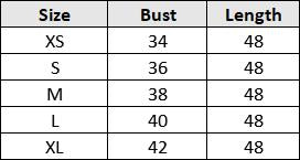 Size chart of Verve Studio Polyester Solid Jumpsuit