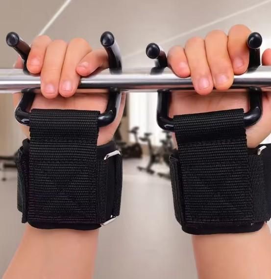 Unisex Weight Lifting Wrist Support with Rod Hooks - Clothovia