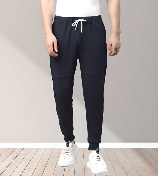 Navy blue men's sport joggers