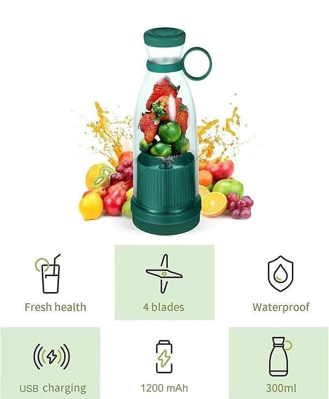 Compact Mini Portable Blender for Smoothies and Juices - Clothovia