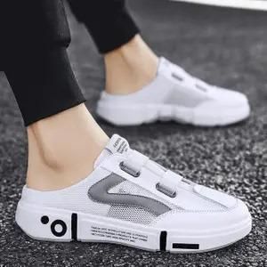 Mens Soft Nonslip White Half Casual Shoes