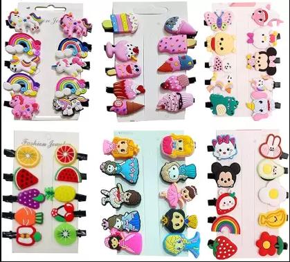  "Lovely cute hair clips for women and girls, featuring a variety of charming designs and vibrant colors, perfect for accessorizing hairstyles."