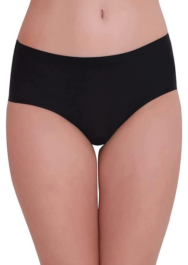 Multicolor seamless underwear for women, available in sizes S to XXL."