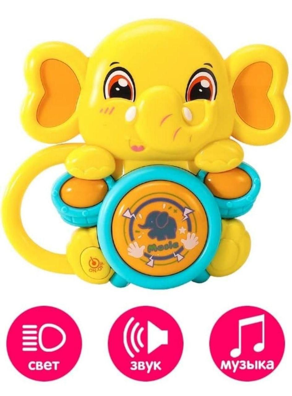 Elephant musical instrument toy for kids, perfect for rhythm and sound play