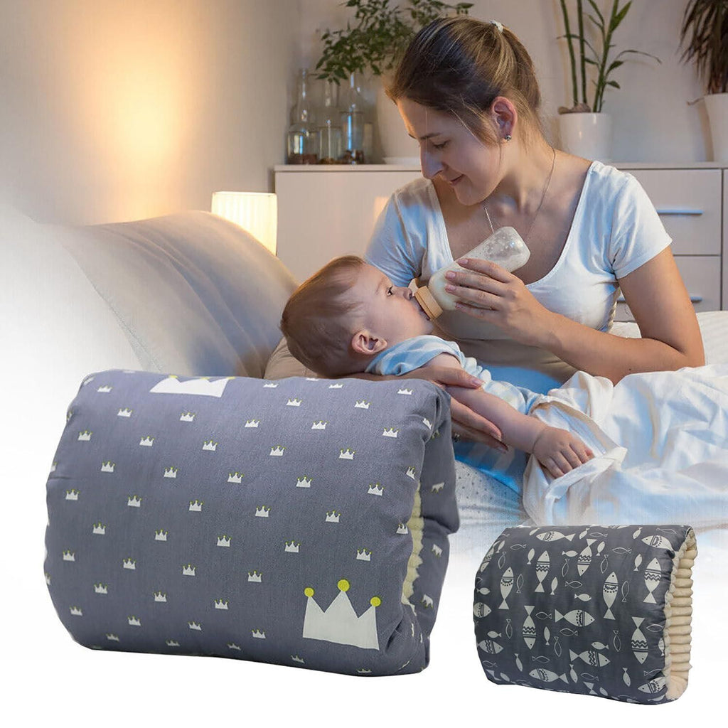 Cozie Cradle Baby Pillow, a versatile and comfortable nursing pillow designed for feeding and supporting babies, providing a cozy and secure cradle for infants