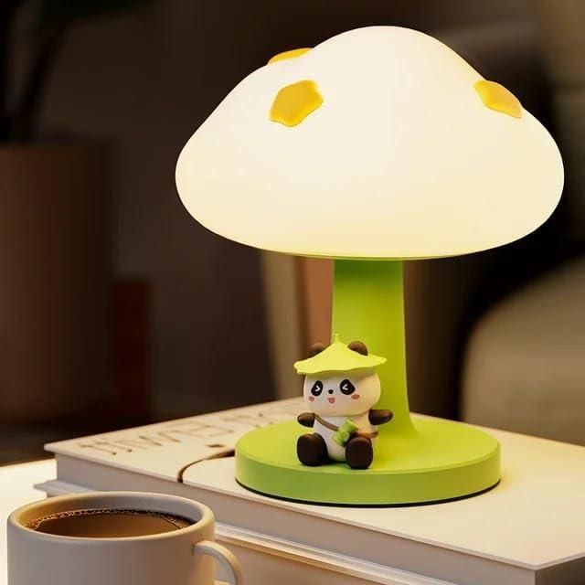 Cute Silicone Panda Night Light for Kids - Clothovia
