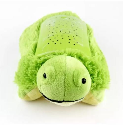 Turtle Lites Pillow Pets for kids, a soft and cuddly turtle-shaped plush toy that doubles as a nightlight, providing comfort and a gentle glow