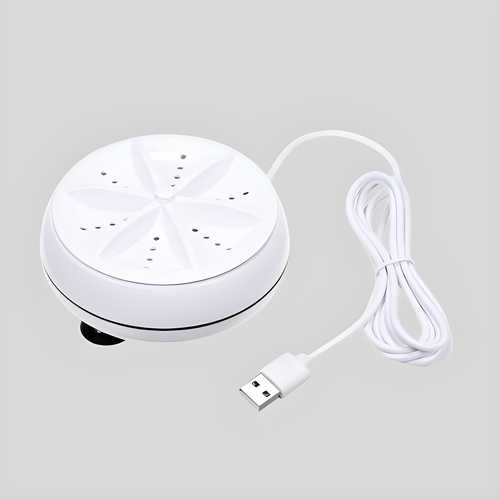 Compact Ultrasonic Mini Washing Machine for Efficient Laundry - Clothovia