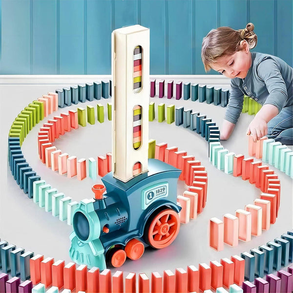 Interactive Train Toy Domino Set for Kids - Clothovia