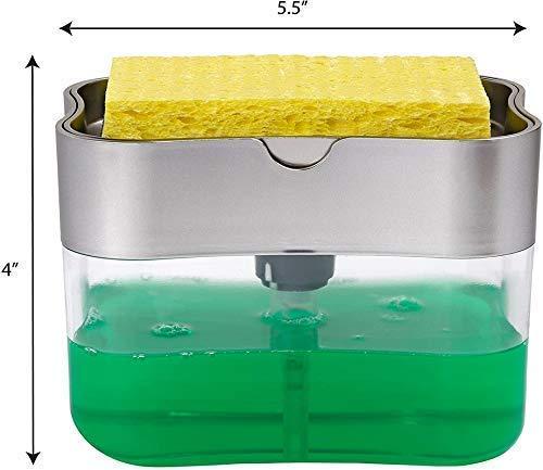 Multifunctional Cleaning Soap Dispenser with Gloves - Clothovia