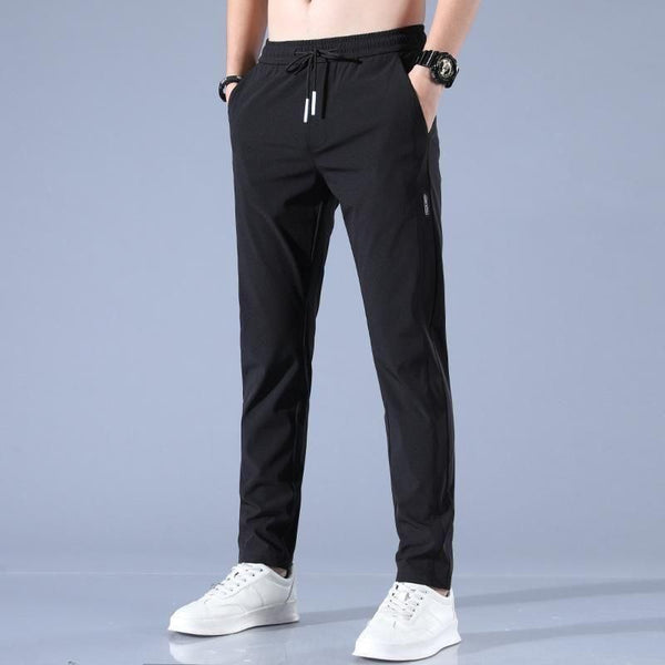 Combo of Men's NS Lycra Track Pants (Pack  of 4) (Black - 2 , Gray - 2)