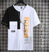 Cotton Printed Round Neck Men's T-Shirt - Clothovia
