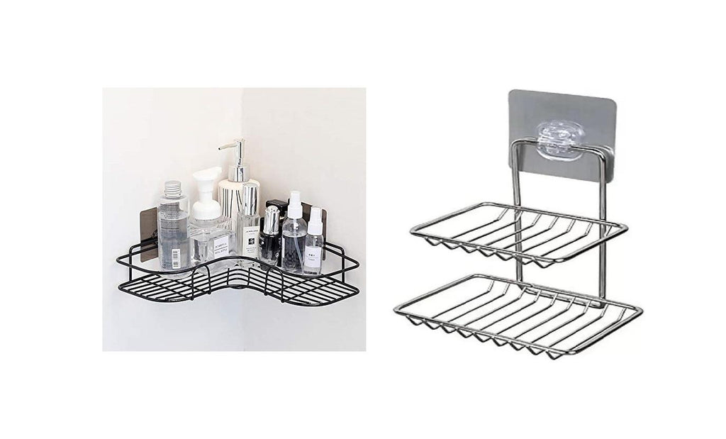 Iron Bathroom Shelf And Stainless Steel Bathroom