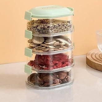 Stackable Multi-Layer Spice Organizer for Kitchen - Clothovia
