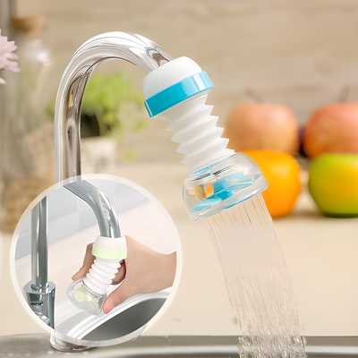 Universal Rotating Faucet Extender – Water Filter Nozzle for Kitchen Sink