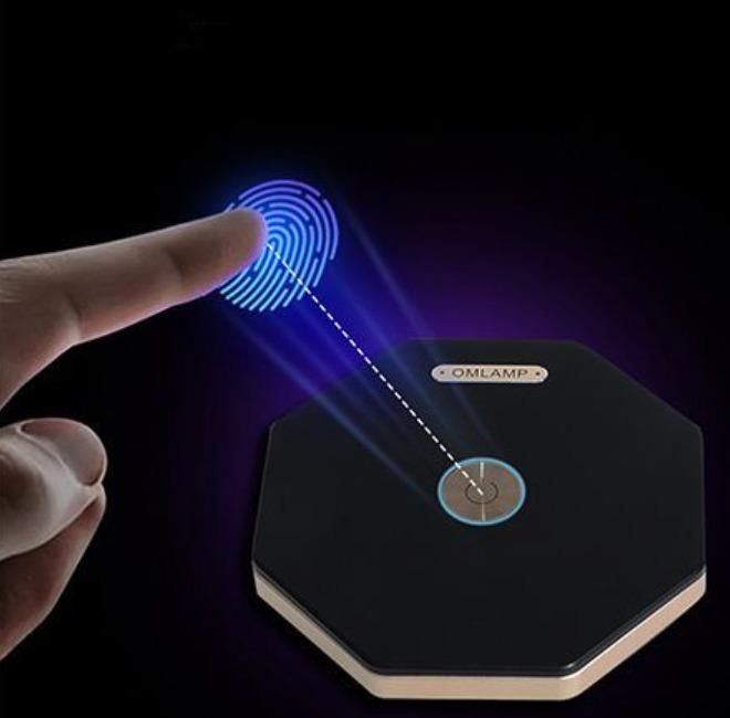 Creative rotating smart touch portable night light made with ABS materialor.