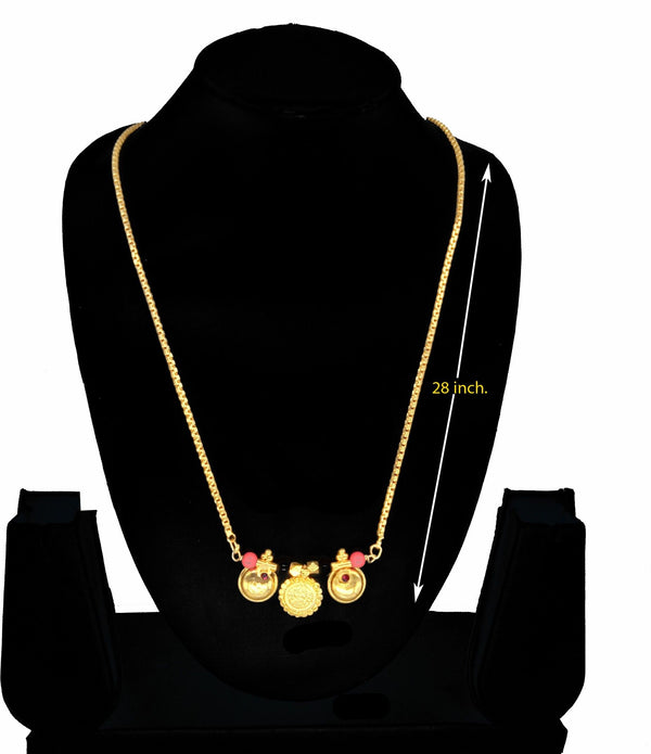 Dimension of Trendy Gold Plated Mangalsutra