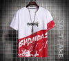 Stylish Men's Cotton T-Shirt with Graphic Print - Clothovia