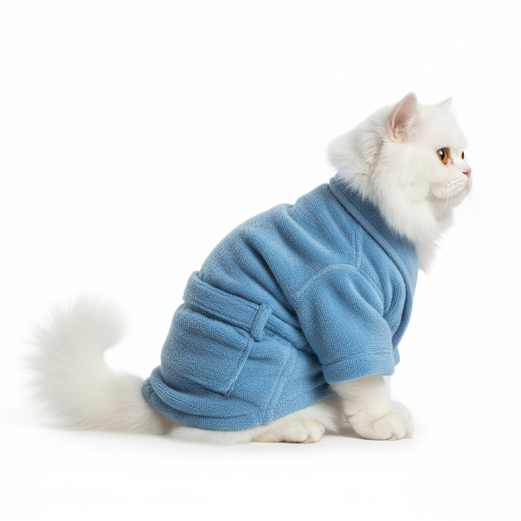 Super Absorbent Bathrobe for Cats & Dogs