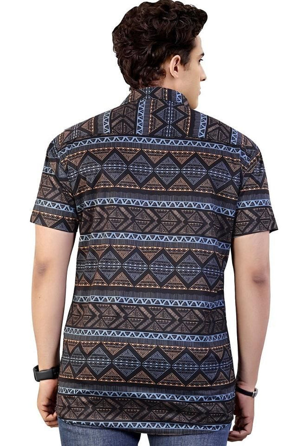 Mens Printed Casual Shirt