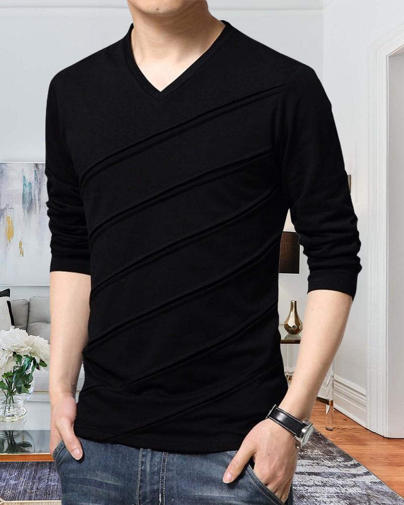 Mens Full Sleeve Casual T-shirts