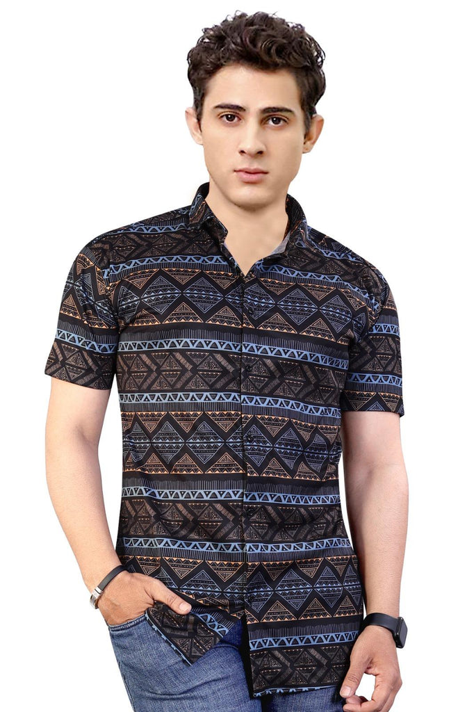 Mens Printed Casual Shirt