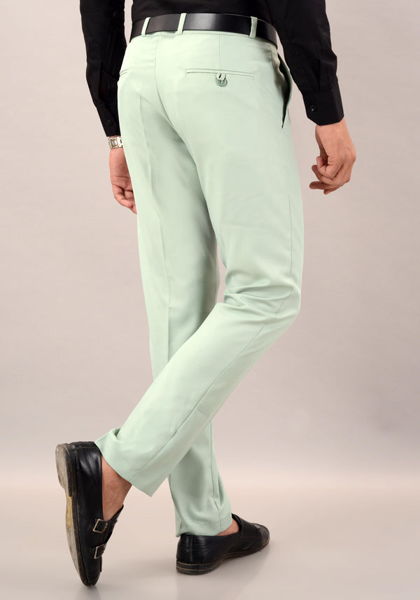 Villain Mid-Rise Stretchable Mens Formal Trousers