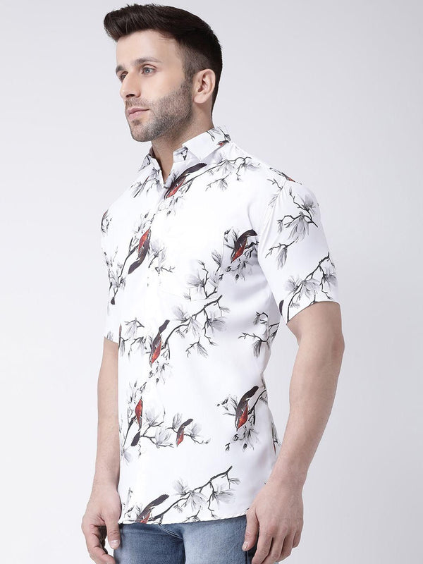 RAIG Printed Half Sleeves Casual Shirts