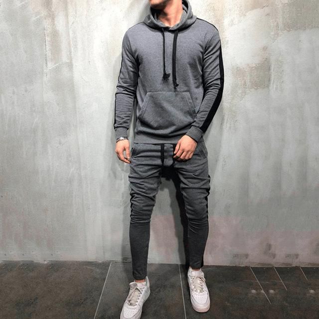 Tom Scott Cotton Solid Tracksuit front