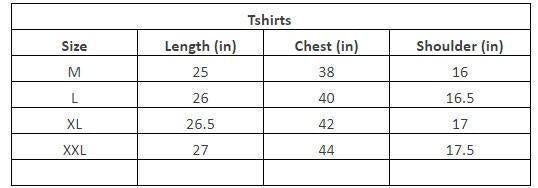 Fleece Printed Full Sleeves Mens Sweatshirt Pack Of 2 size chart